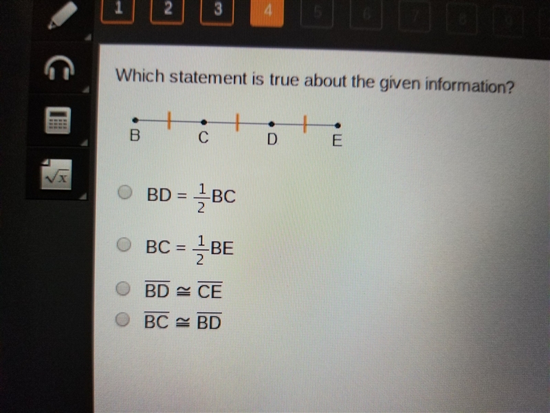 Which statment is true about the given information-example-1