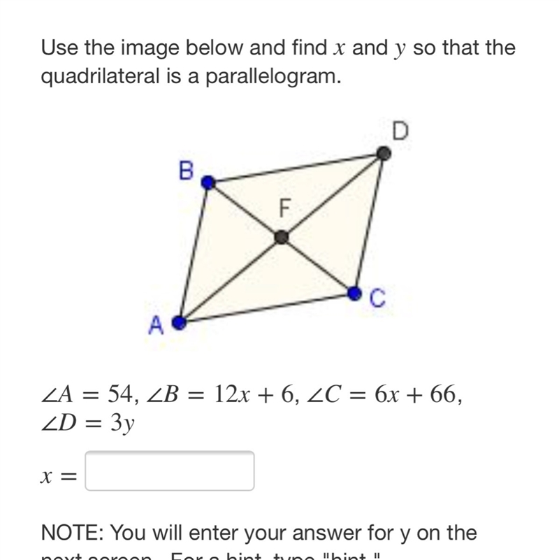 PARALLELOGRAMS. HELP PLEASE. 20 POINTS.-example-1