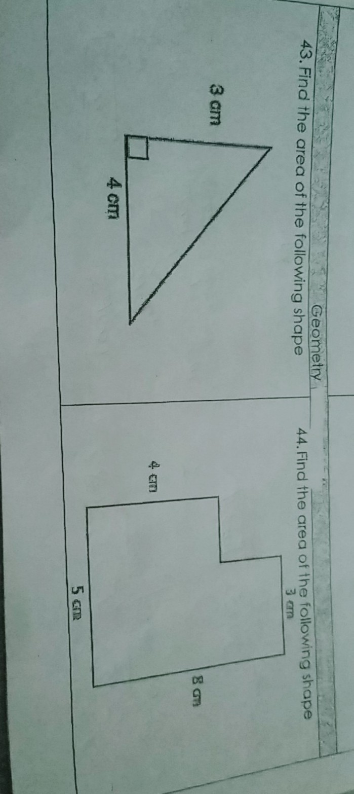 Find the area of the following shape-example-1