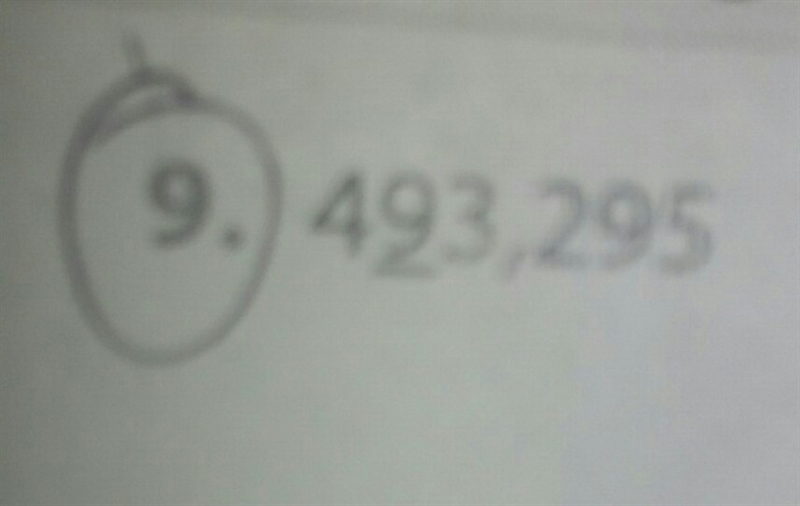 In 9 through 28, round each number to the place of the underlined digit-example-1