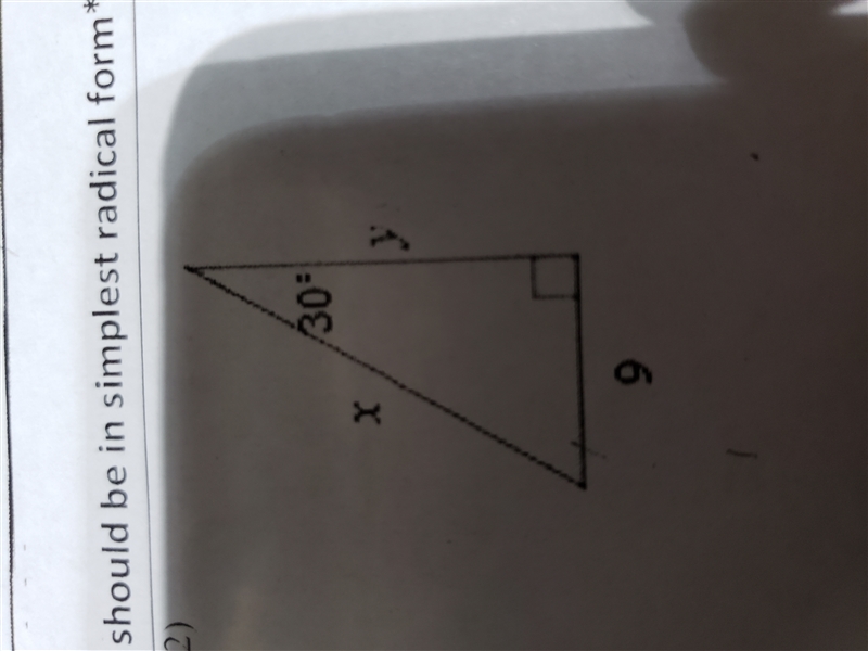 Find the missing side Lengths (70 POINTS!)-example-1