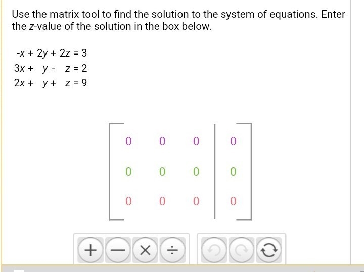 What is the solution to the system of equations-example-1