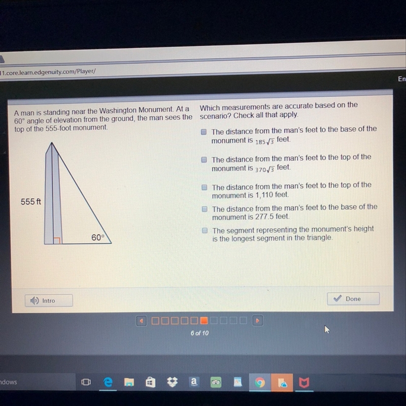 30 degree triangles.. photo provided-example-1