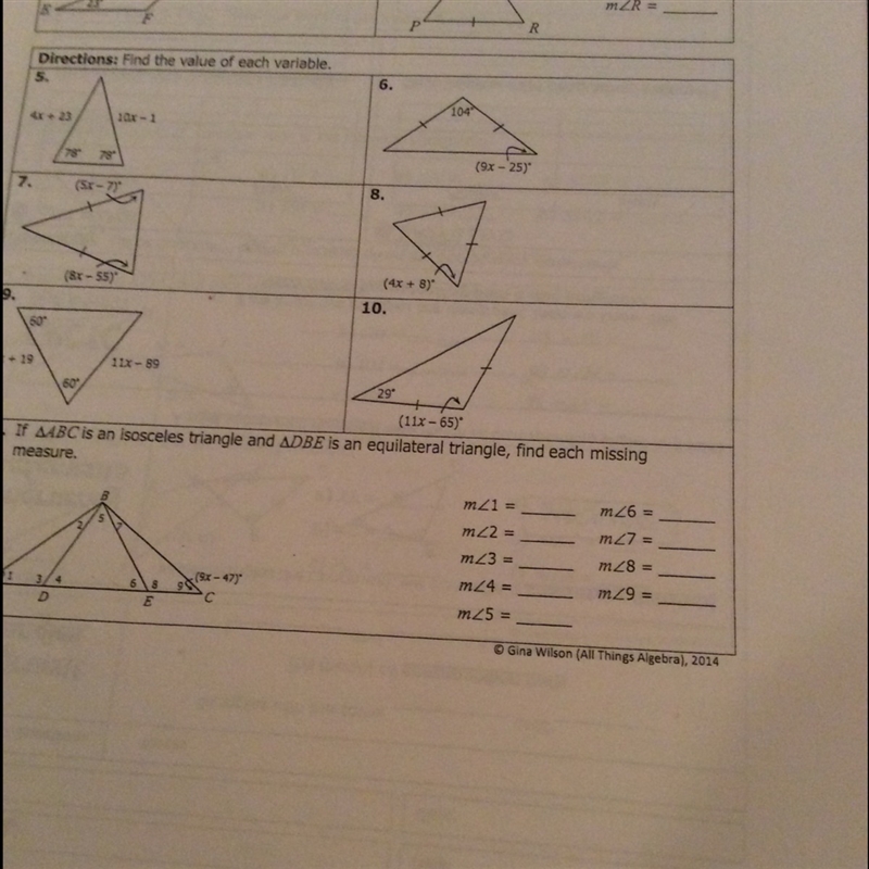 I need help with 6 and 10-example-1