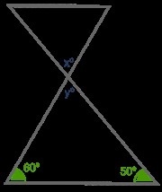 )Find the measure of angle x in the figure below:-example-1