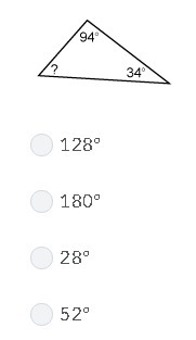 What is the measure of the missing angle-example-1