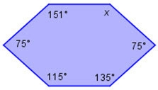 1. What is the value of the missing angle? (first pic) 1. 129 2.153 3.169 4.720 2. What-example-1