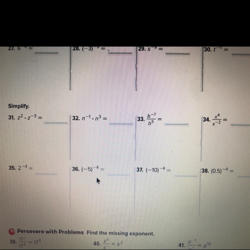 NUMBERS #31-38 //I NEED CHECKED!!!SOMEONE HELP ME PLEASEEE ❤️-example-1