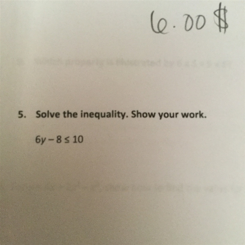 Solve the inequality. Please show your work. Thank you-example-1