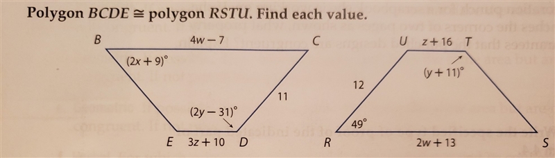 15pts please hurry find x= y= z= w=-example-1