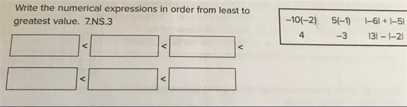 Pls answer this just type in the order from least to greatest-example-1