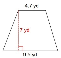 Find the area of the trapezoid-example-1