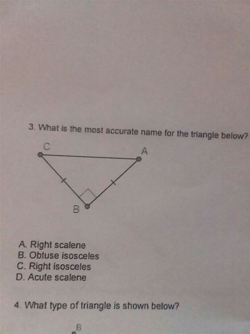 What is the name for the triangle below?-example-1