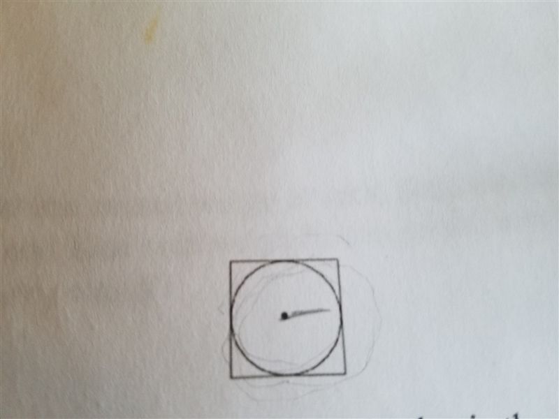 If the perimeter of above square is 36? what is the circumference of the circle-example-1