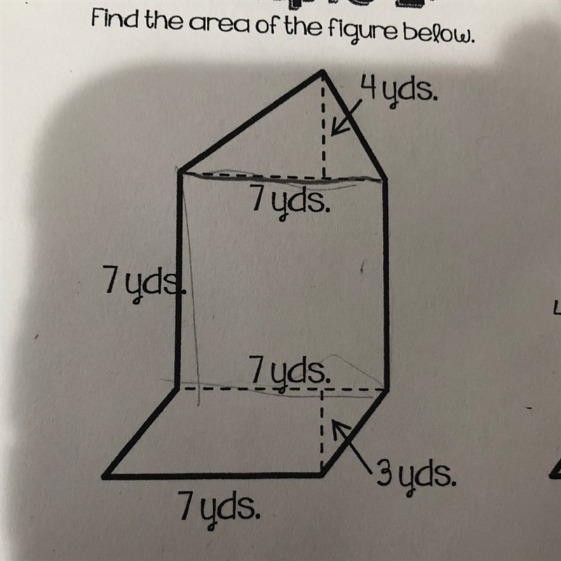 I need to find the area of the figure below-example-1