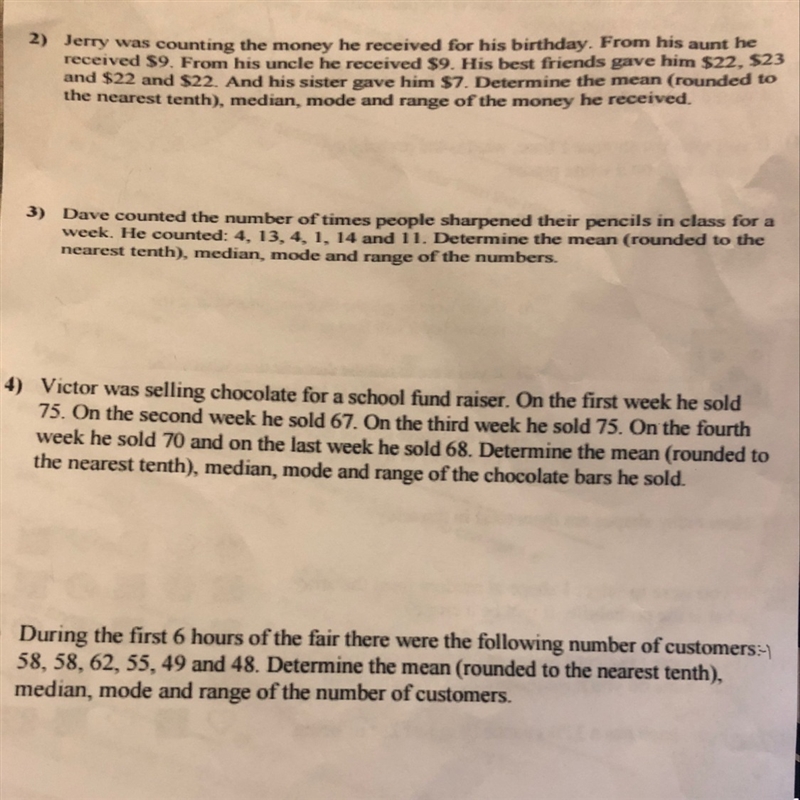 After I add up all the numbers and divide them what do I do after?-example-1