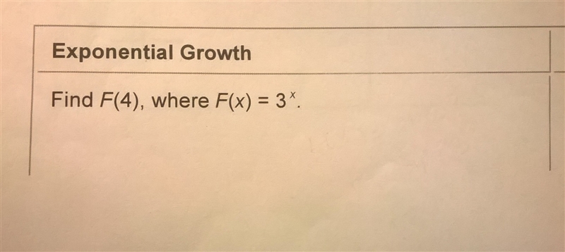 Main Idea: To evaluate an exponential growth or decay function, substitute a value-example-1