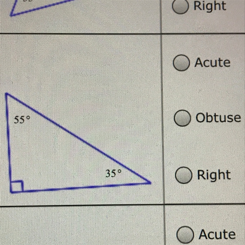 Acute obtuse or right-example-1