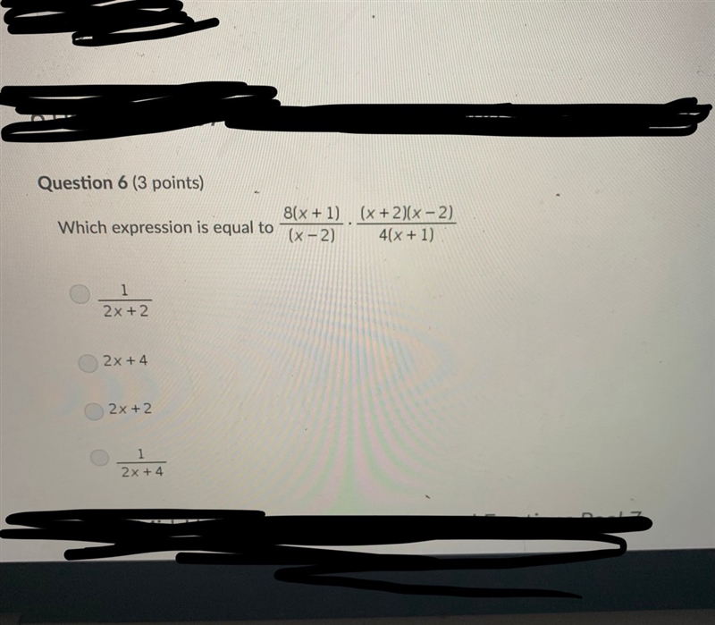 Please help!Which expression is equal to ....-example-1