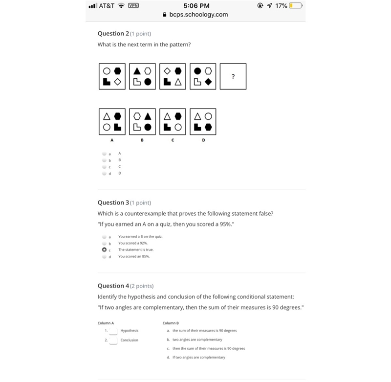 Can someone please help me with these 3 geometry questions? Need them ASAP-example-1