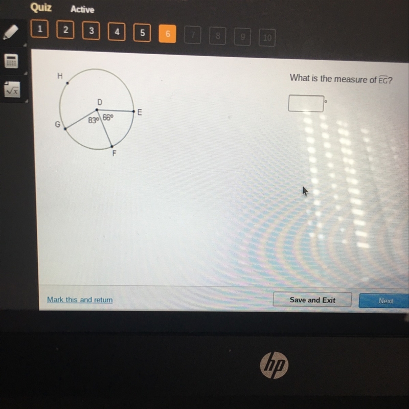 Where is the measure of /EG-example-1