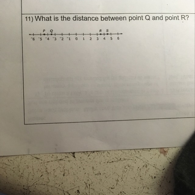 What is the distance between point Q and point R-example-1