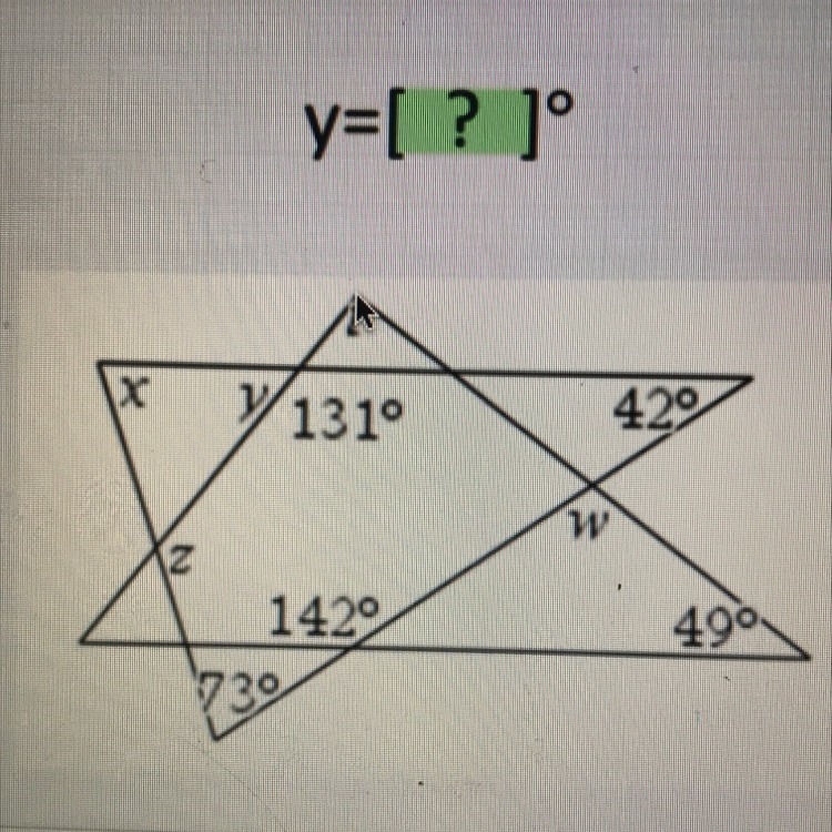 What does y and w equal-example-1