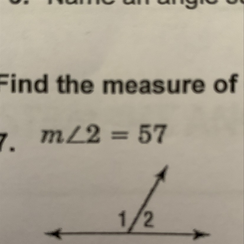 What is the measure of the angle-example-1