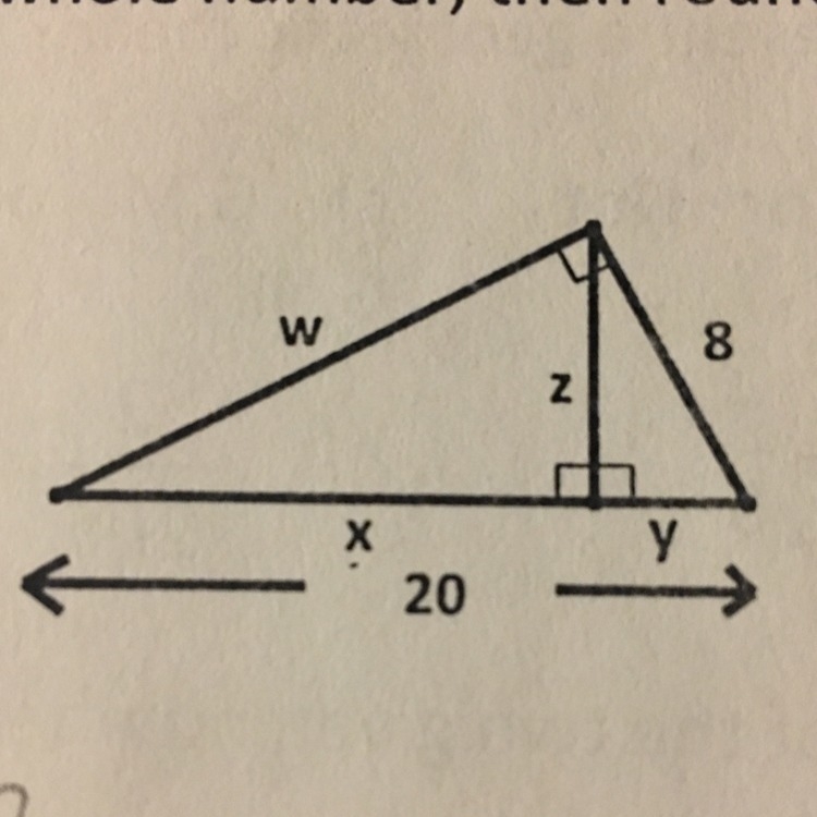 EASY QUESTION POINT!! Find the missing values. If not whole number, then round to-example-1