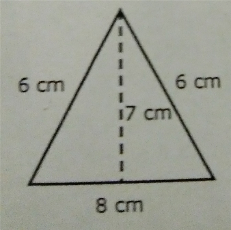 Olivia goes to Egypt and saw a model of a triangle shaped pyramid. she enlarged it-example-1