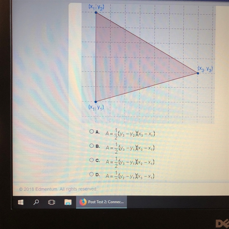 What is the area of this triangle-example-1