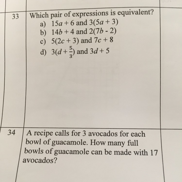 Explain for both problems and tell me the work that comes with it please and thank-example-1