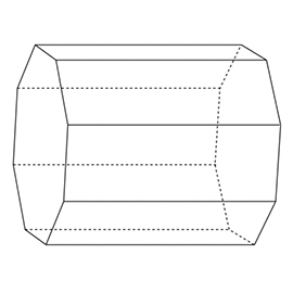 PLEASE HELP ASAP!!!!!!!!!! Consider the octagonal prism above. Describe how you would-example-1