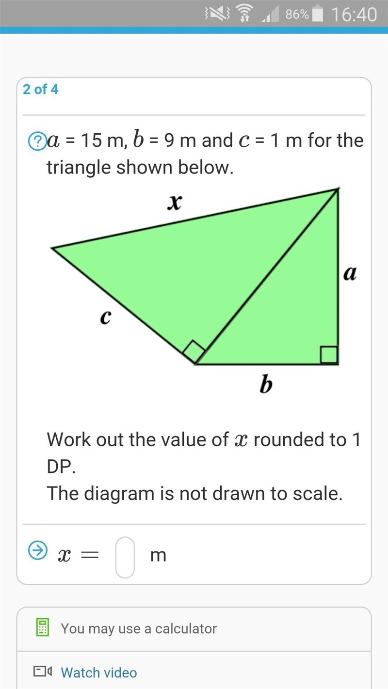 Pythagoras question-example-1