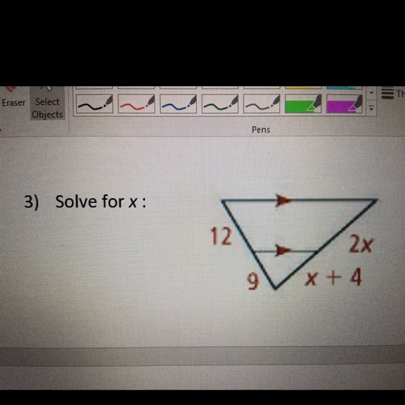 How to i solve for x in this situation? thank yous.-example-1