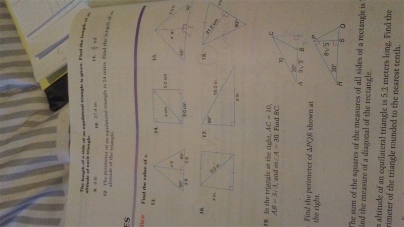 Please help me with 13-20 but I need help with 13-18 to find x because its hard for-example-1