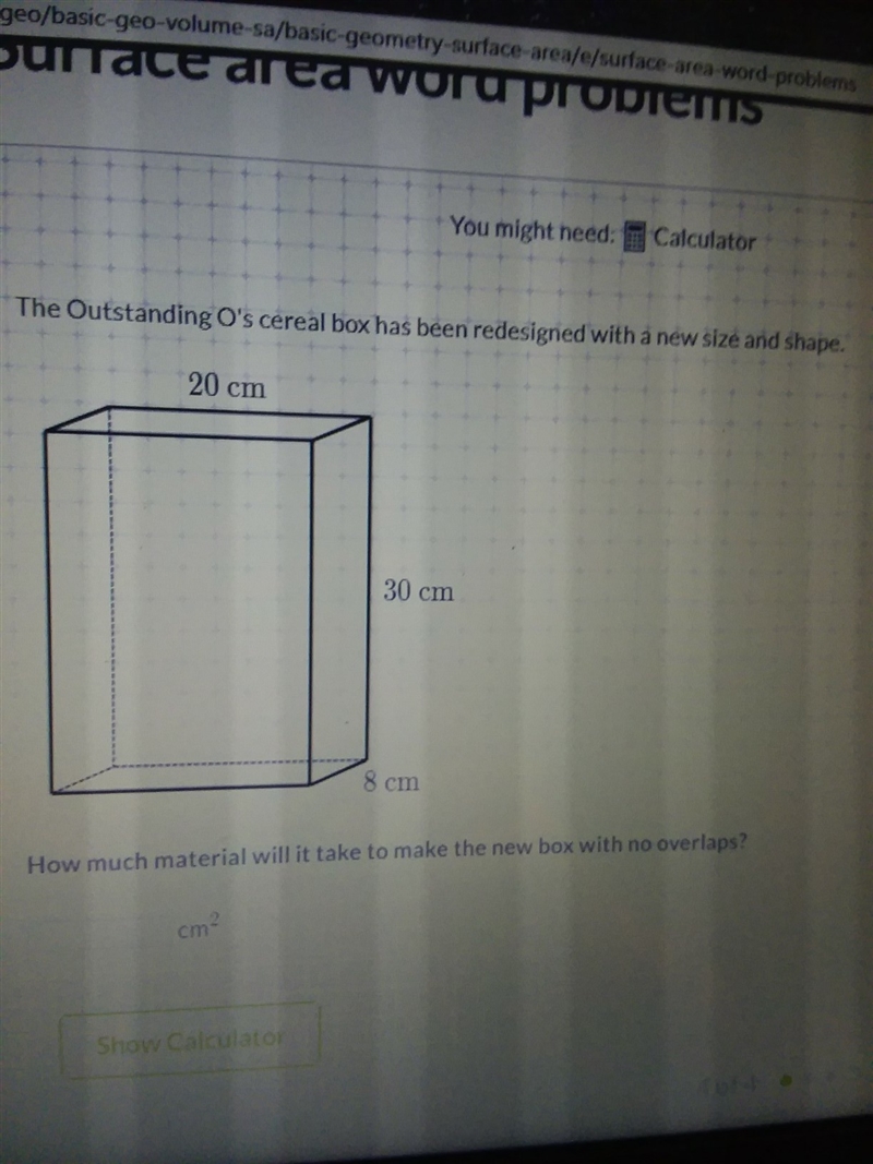 How do I find the surface area here?-example-1