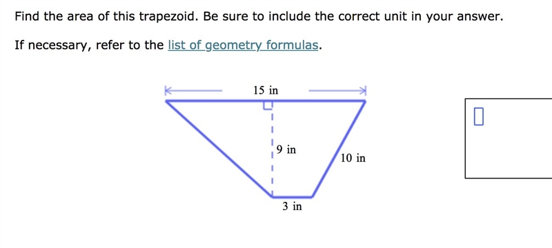 Find the area of this trapezoid. Be sure to include the correct unit in your answer-example-1