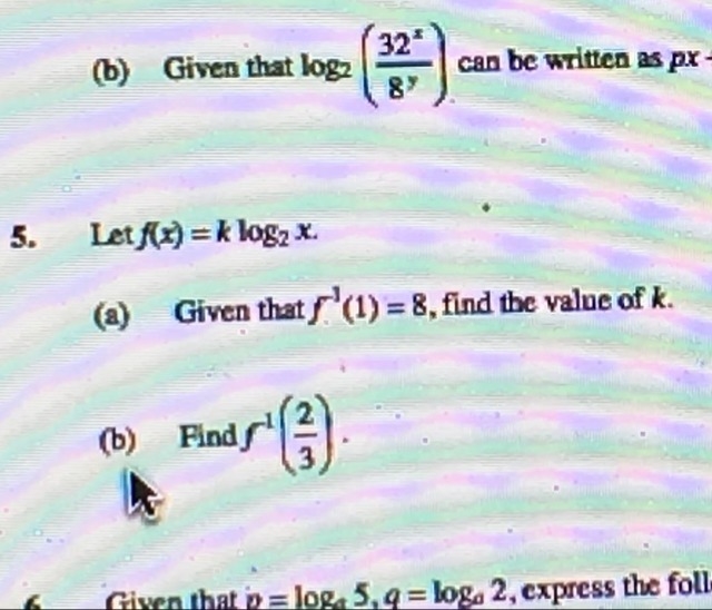 Can anyone help out with question 5a and 5b?-example-1