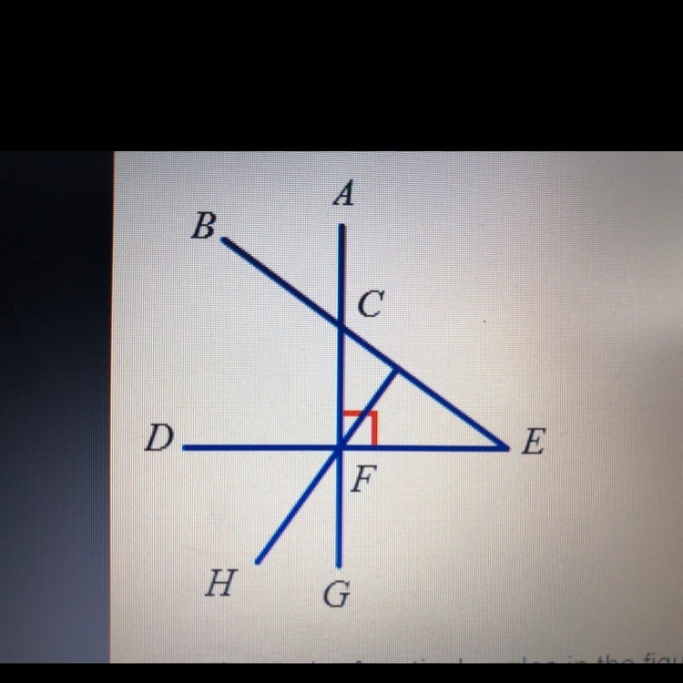 Analyze the diagram below ad complete the instructions that follows. Identify a pair-example-1