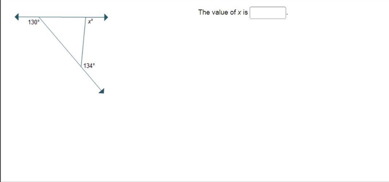 The value of x is ____-example-1