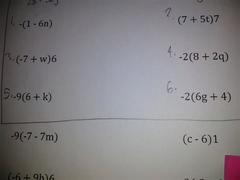 When you put the answer put it like this Answer 1: Answer 2:...etc (Numbers are in-example-1