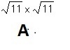 Which expression will equal a rational product even though it is multiplying an irrational-example-1