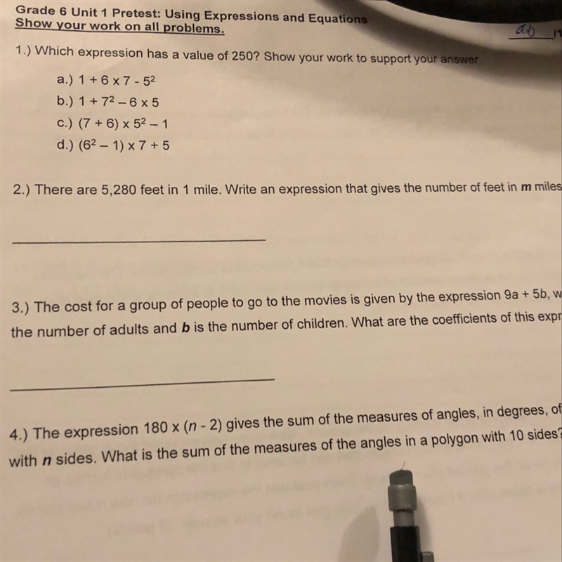 I need help with number two. Please explain to me how to get the answer-example-1