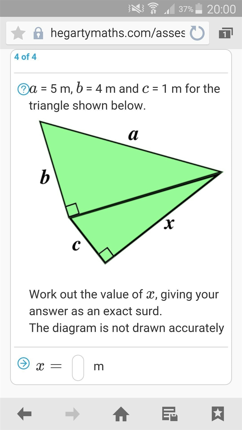 Pythagoras question help plz-example-1