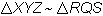 BRIANILEST!!!!!The triangles below are similar Which similarity statement expresses-example-3