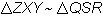 BRIANILEST!!!!!The triangles below are similar Which similarity statement expresses-example-4