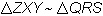 BRIANILEST!!!!!The triangles below are similar Which similarity statement expresses-example-5