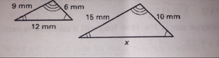 Find the unknown length given that the triangles are similar-example-1