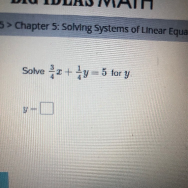 Solve for y and I will thank u please-example-1